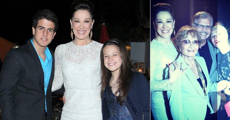 Famosos vão à Bodas de Ouro de Tarcísio Meira e Glória Menezes