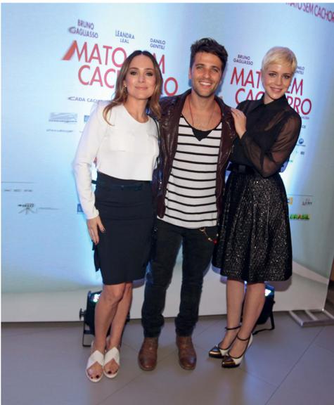 Gabriela Duarte, Bruno Gsglisddo e Leandra Leal