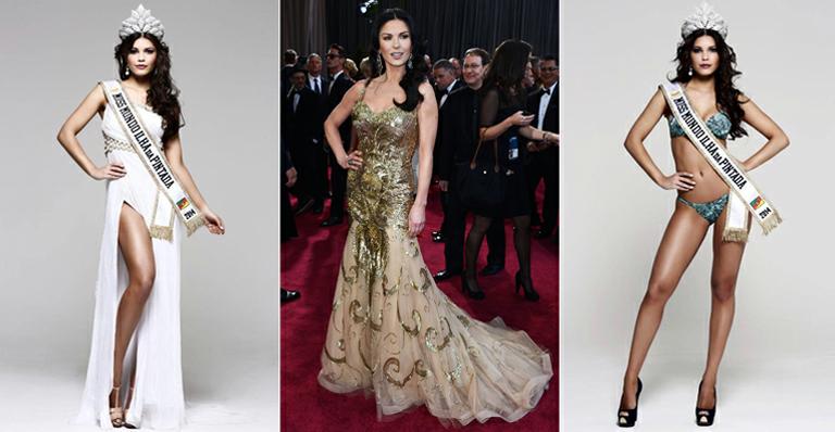 Sósia de Catherine Zeta-Jones disputa Miss Mundo Brasil