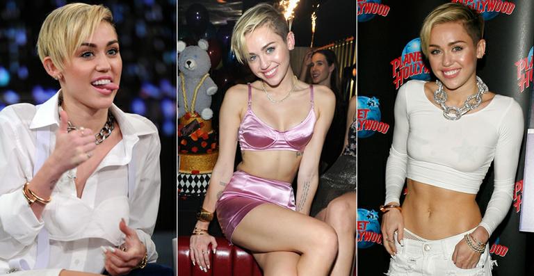 Miley Cyrus faz festa de lançamento para o álbum Bangerz