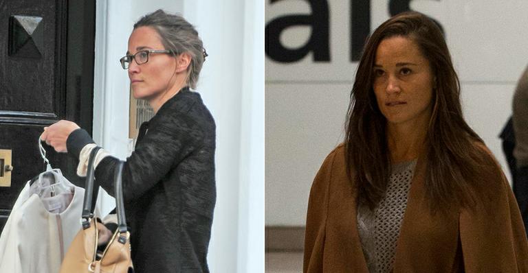Arrependida? Pippa Middleton fica loira, mas volta ao antigo visual na mesma semana