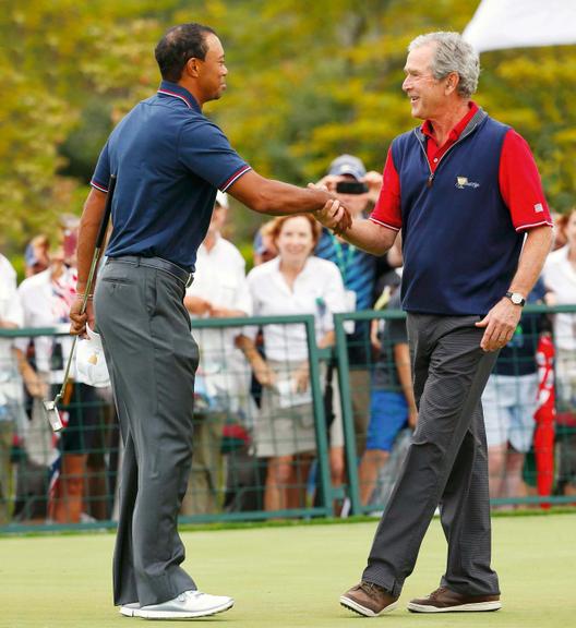 O astro Tiger Woods