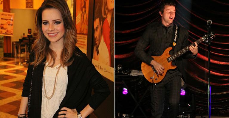 Sandy confere show do marido, Lucas Lima, no Rio de Janeiro