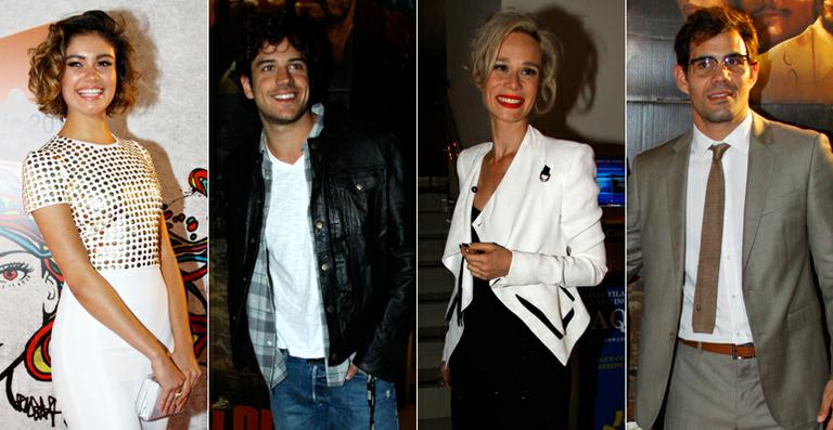 Sophie Charlotte, Marco Pigossi e outros famosos vão ao cinema prestigiar Serra Pelada