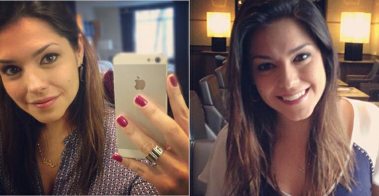 Thais Fersoza dá dica para ficar com as unhas bonitas durante uma viagem