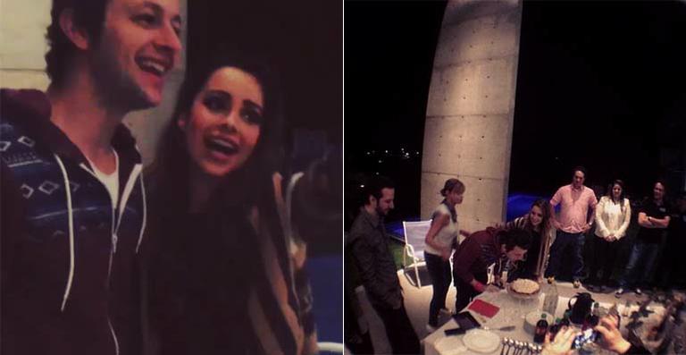 Sandy canta parabéns para o marido, Lucas Lima, em seu aniversário