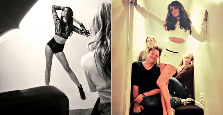 Lea Michele aparece sexy em fotos para capa de primeiro disco solo