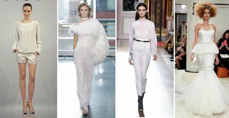 Bridal Fashion Week apresenta modelos inusitados para noivas. Veja e aprenda a usar