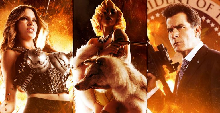 Machete Mata, filme com Lady Gaga e Charlie Sheen, tem a oitava pior estreia do cinema