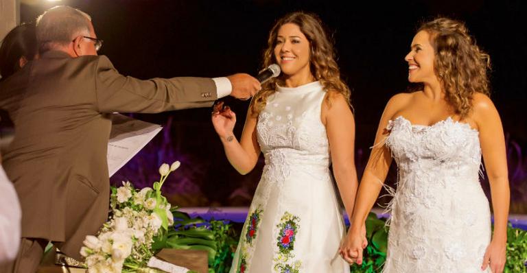 Daniela Mercury e Malu Verçosa se casam no civil