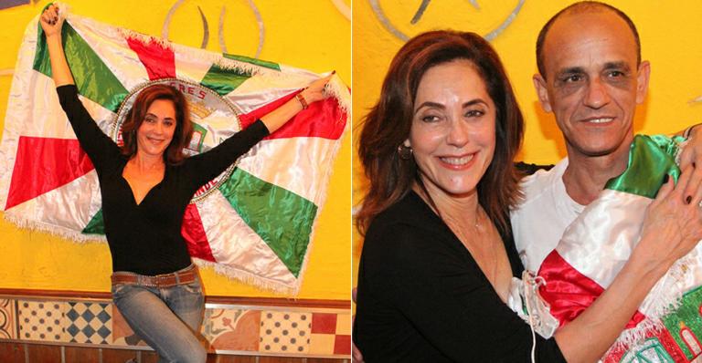 Aos 56 anos, Christiane Torloni será rainha de bateria da Grande Rio