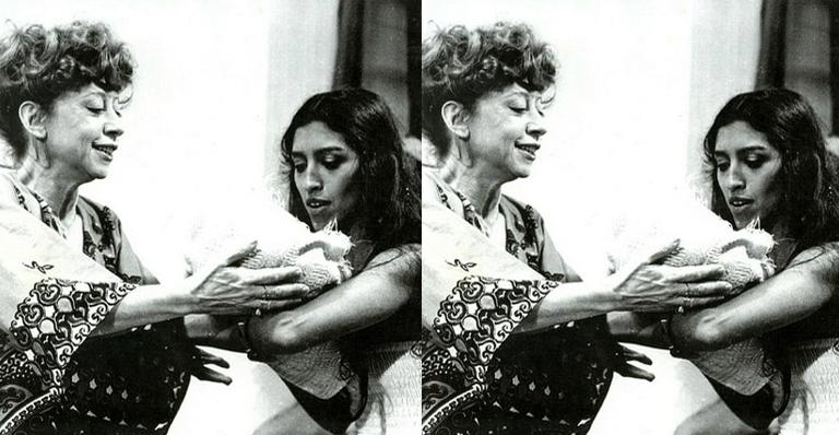 Regina Casé dá os parabéns a Fernanda Montenegro