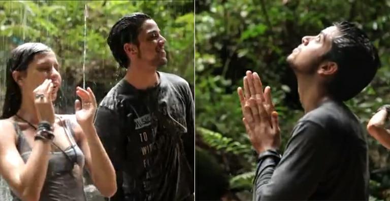 Rodrigo Simas e Mariana Rios ficam encantados com gravações na floresta amazônica