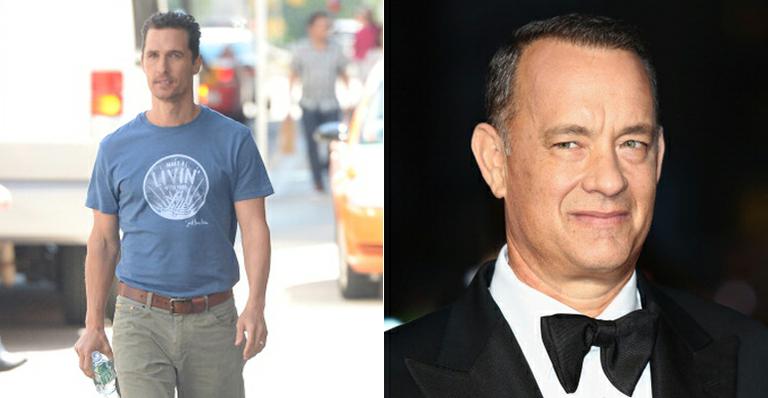Matthew McConaughey pediu dicas com Tom Hanks para perder peso