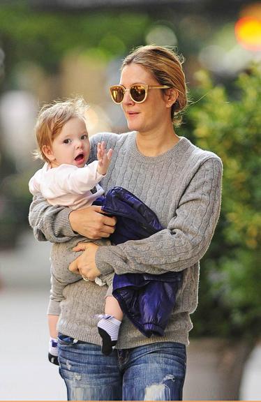 A mãe Drew Barrymore