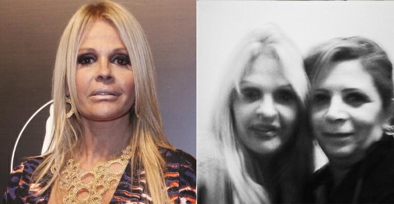 Monique Evans mostra foto em clínica psiquiátrica antes de receber alta