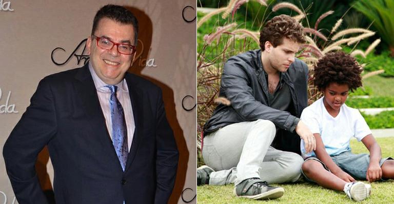 Walcyr Carrasco decide mudar o visual de menino adotado e é acusado de preconceito