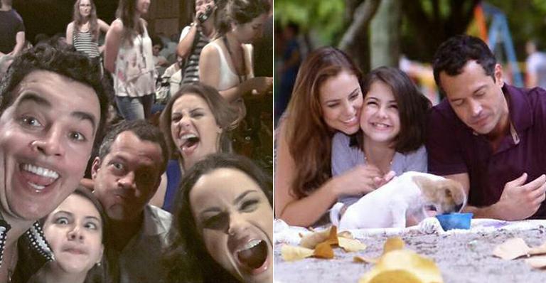 Elenco de Amor à Vida faz careta em foto do Instagram