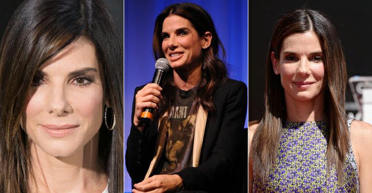De ‘cara lavada’, Sandra Bullock destaca pontos fortes do rosto. Veja como aderir