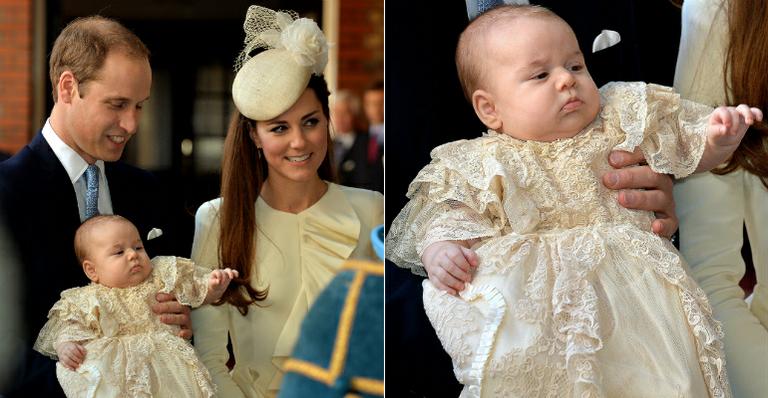 Traje de Príncipe George é uma réplica da roupa que a família real usa há 172 anos