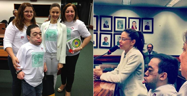 Em defesa do Teste do Pezinho, Bianca Rinaldi participa de audiência pública em Brasília
