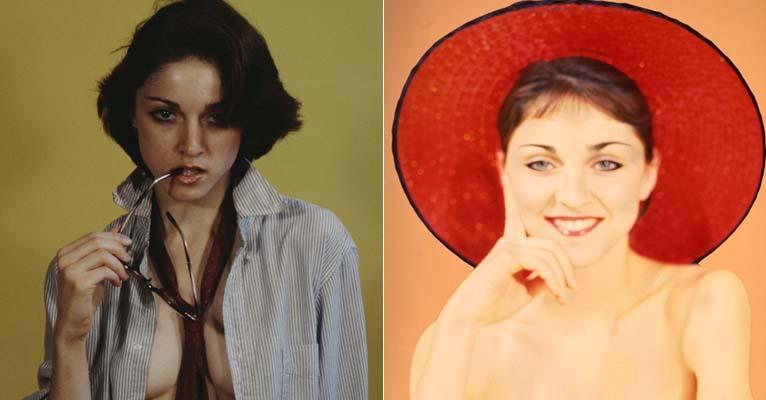 Fotos inéditas da Madonna nua aos 18 anos vão a leilão