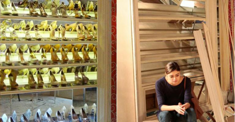 Sangue Bom: Amora não aguenta e chora ao visitar seu antigo closet