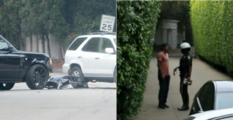 David Beckham se envolve em acidente de carro nos Estados Unidos
