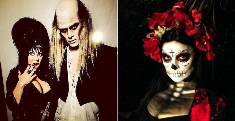 Fergie se inspira em Elvira e na Santa Muerte para o Halloween