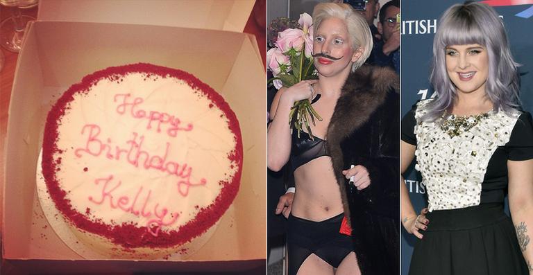Kelly Osbourne recusa bolo de Lady Gaga e as duas brigam no Twitter