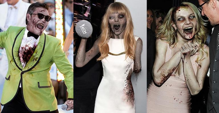 Ilustrador transforma estrelas do pop em zumbis de The Walking Dead