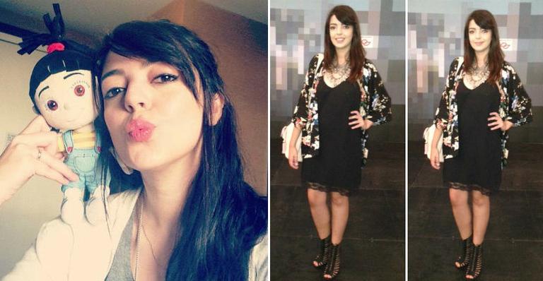 A blogueira fashion Lia Camargo comenta o seu look no SPFW