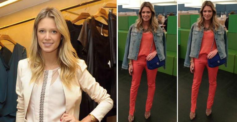 Helena Bordon aposta em look monocromático no SPFW. Veja!
