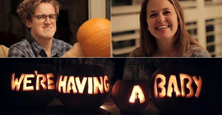 Cantor do McFly anuncia a gravidez da mulher com vídeo de Halloween