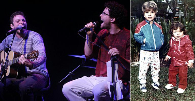 Thiago Fragoso faz dueto com o irmão em música feita para seu filho, Benjamin