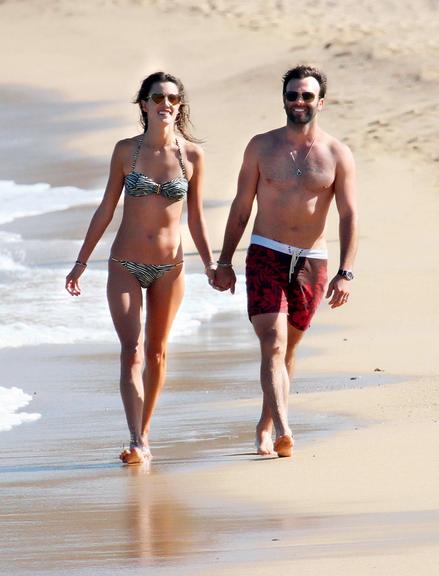 Alessandra Ambrosio e seu Jamie Mazur