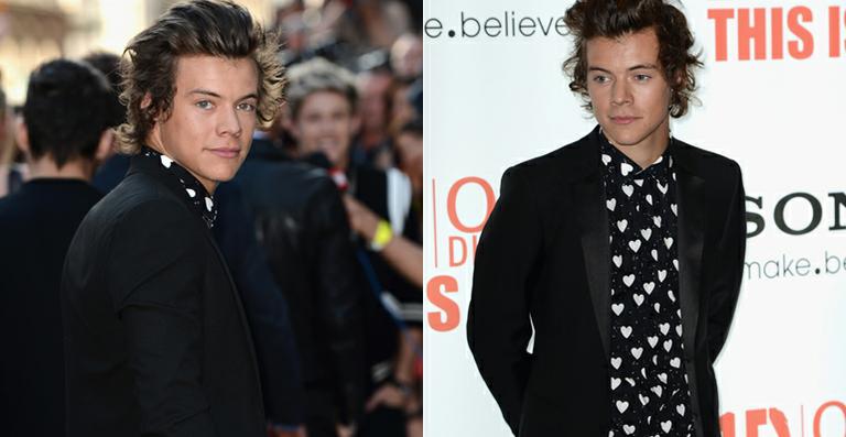 Harry Styles, da banda One Direction, aparece em foto ousada