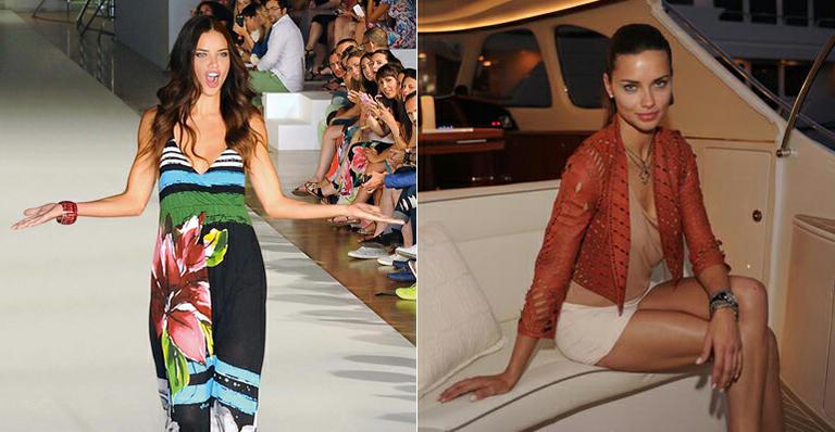 Adriana Lima compra iate de um milhão de dólares