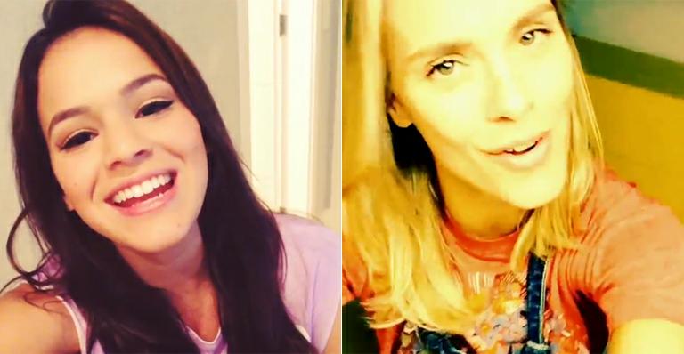Bruna Marquezine, Carolina Dieckmann e vários famosos soltam a voz para divulgar música de Ivete