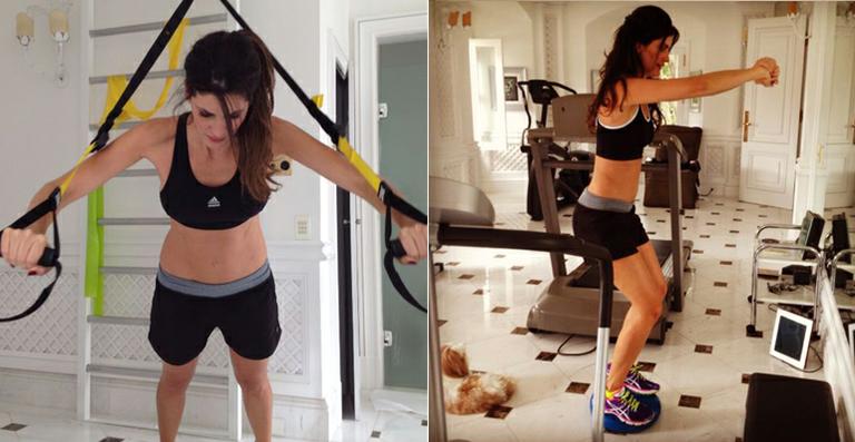 Veja o treino funcional de Isabella Fiorentino