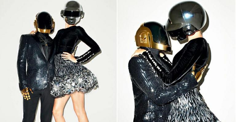 Gisele Bündchen se transforma em robô do Daft Punk