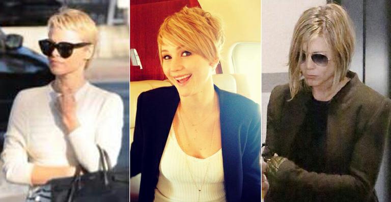 Jennifer Aniston, Lawrence e Pamela Anderson aderem ao cabelo curto. Quem ficou melhor?