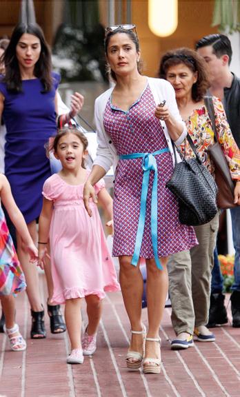Salma Hayek e Valentina