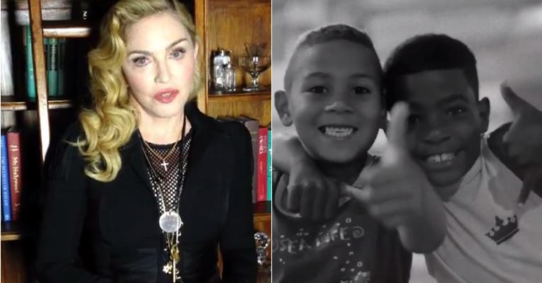 Madonna divulga vídeo gravado em favela no Rio de Janeiro