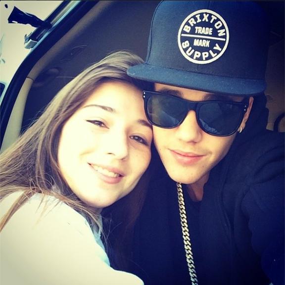 Chateado, Justin Bieber posta foto com fã: “Essa é leal”