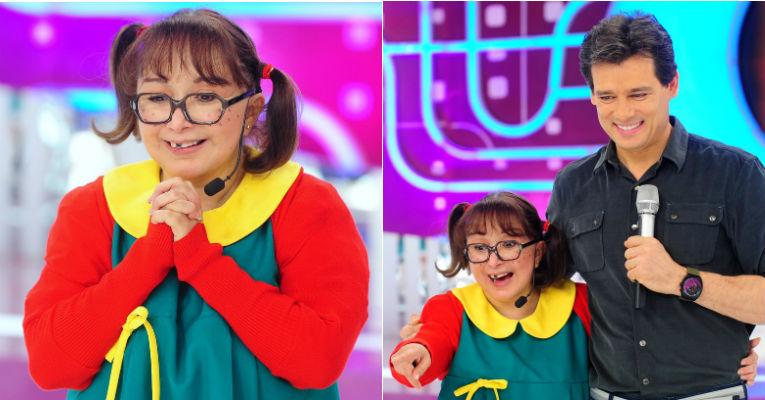 Emocionada, Chiquinha diz que Chaves não responde às suas ligações