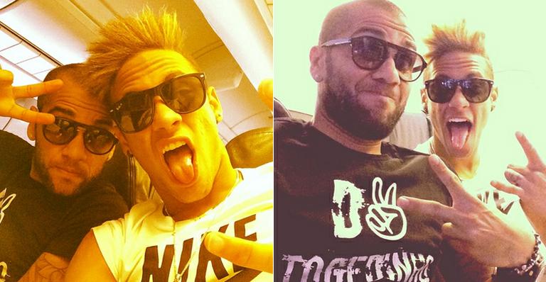 Neymar mostra foto com novo visual: cabelos arrepiados