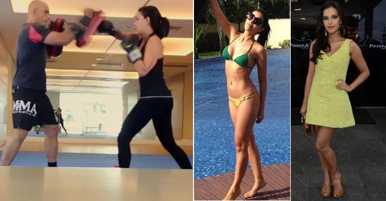 Com o corpo perfeito, Mariana Rios mostra seu treino de boxe em vídeo. Confira!