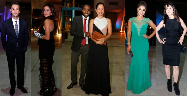 Rodrigo Santoro, Camila Pitanga e outros famosos prestigiam noite de gala do cinema brasileiro