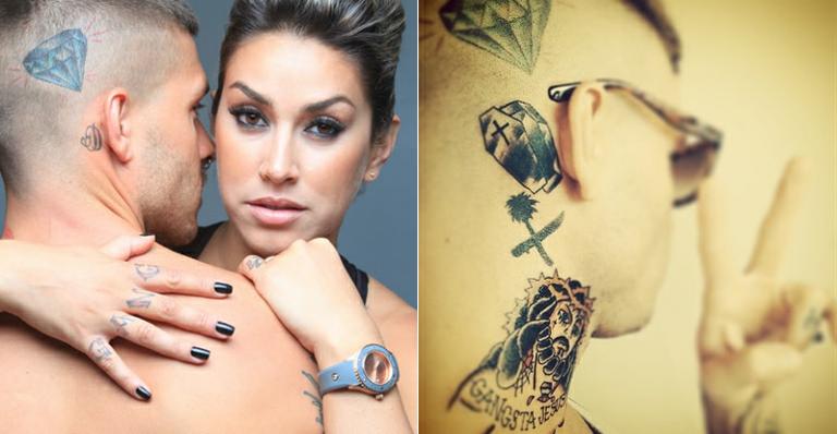 Mateus Verdelho faz nova tatuagem